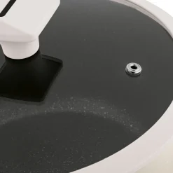 Patelnia na indukcję non-stick z pokrywką Starke Pro Brule 28 cm
