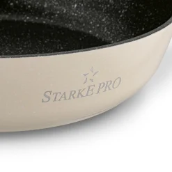 Patelnia na indukcję non-stick z pokrywką Starke Pro Brule 28 cm