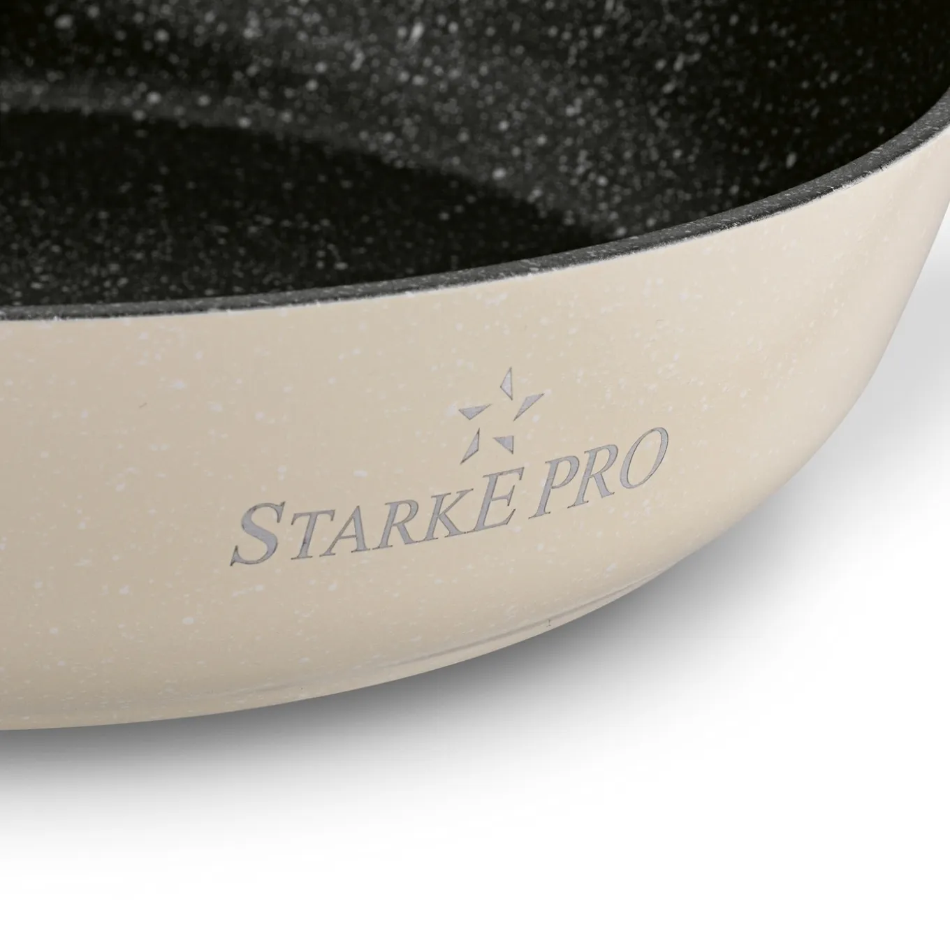 Patelnia na indukcję non-stick z pokrywką Starke Pro Brule 28 cm