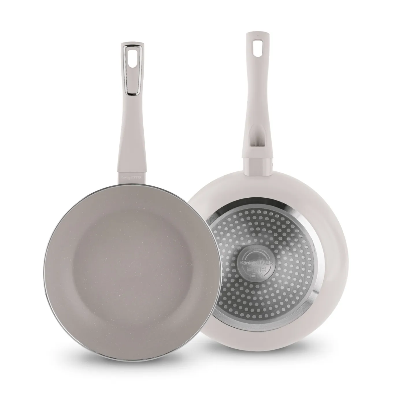 Patelnia na indukcję non-stick Konighoffer Tierra Beige 24 cm