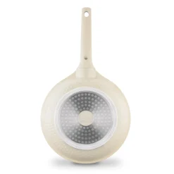 Patelnia na indukcję uniwersalna Starke Pro Texture Creamy 20 cm