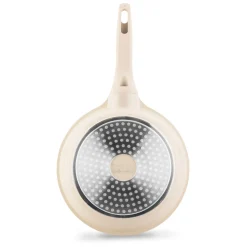 Patelnia na indukcję uniwersalna Starke Pro Texture Creamy 24 cm