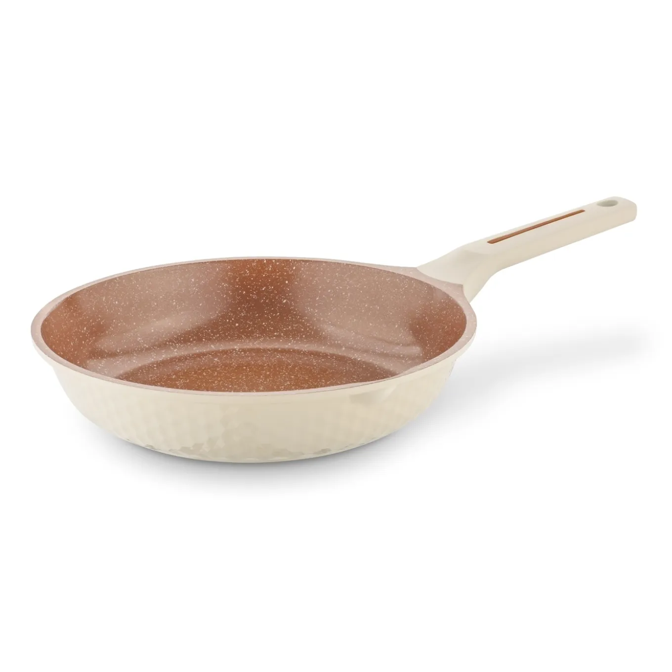 Patelnia na indukcję uniwersalna Starke Pro Texture Creamy 28 cm