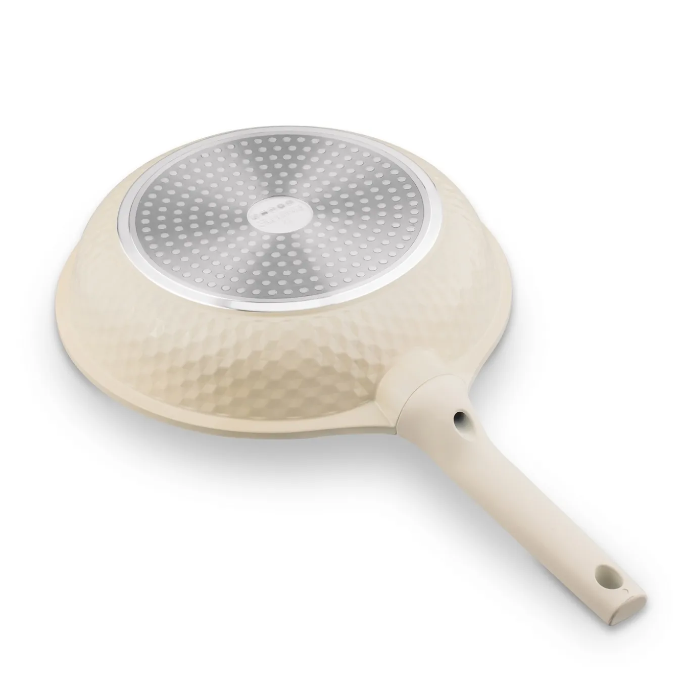 Patelnia na indukcję uniwersalna Starke Pro Texture Creamy 28 cm