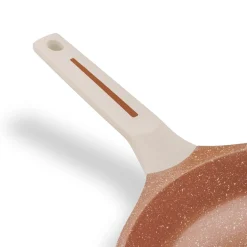 Patelnia na indukcję uniwersalna Starke Pro Texture Creamy 28 cm