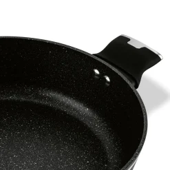 Patelnia na indukcję z pokrywką krótkie uchwyty Starke Pro Celebrity Marble 28 cm