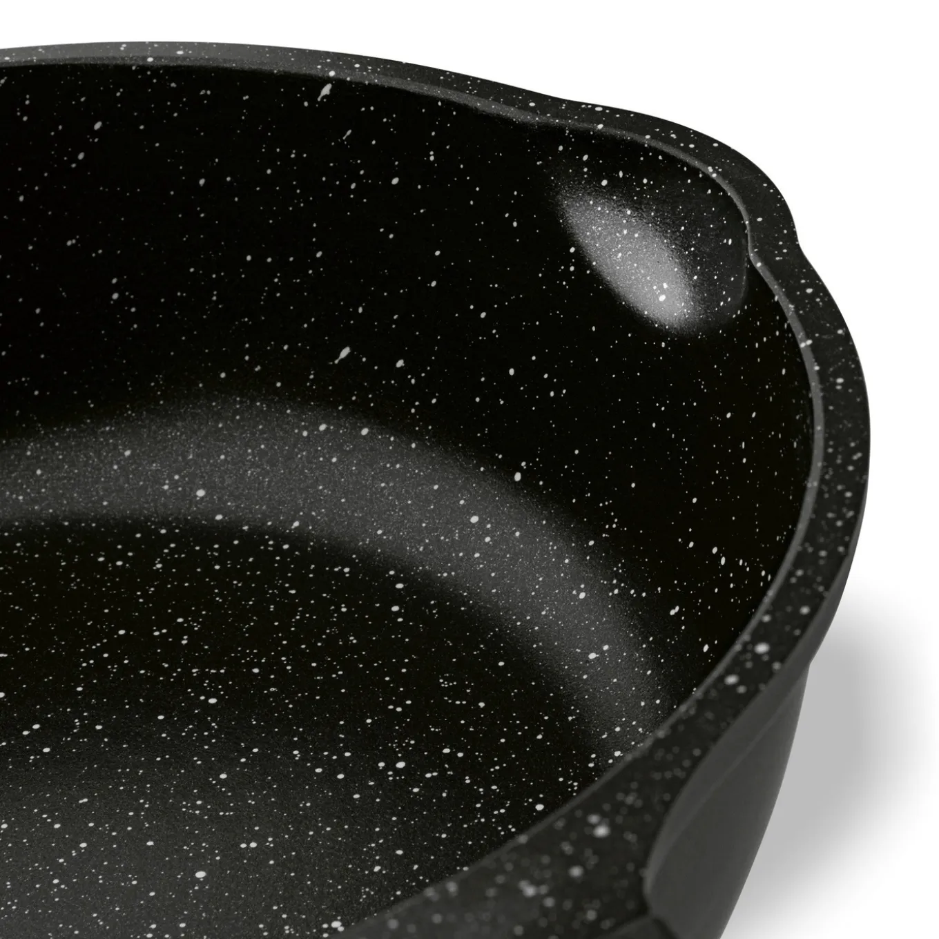 Patelnia na indukcję z pokrywką Starke Pro Taylor Marble 28 cm głęboka