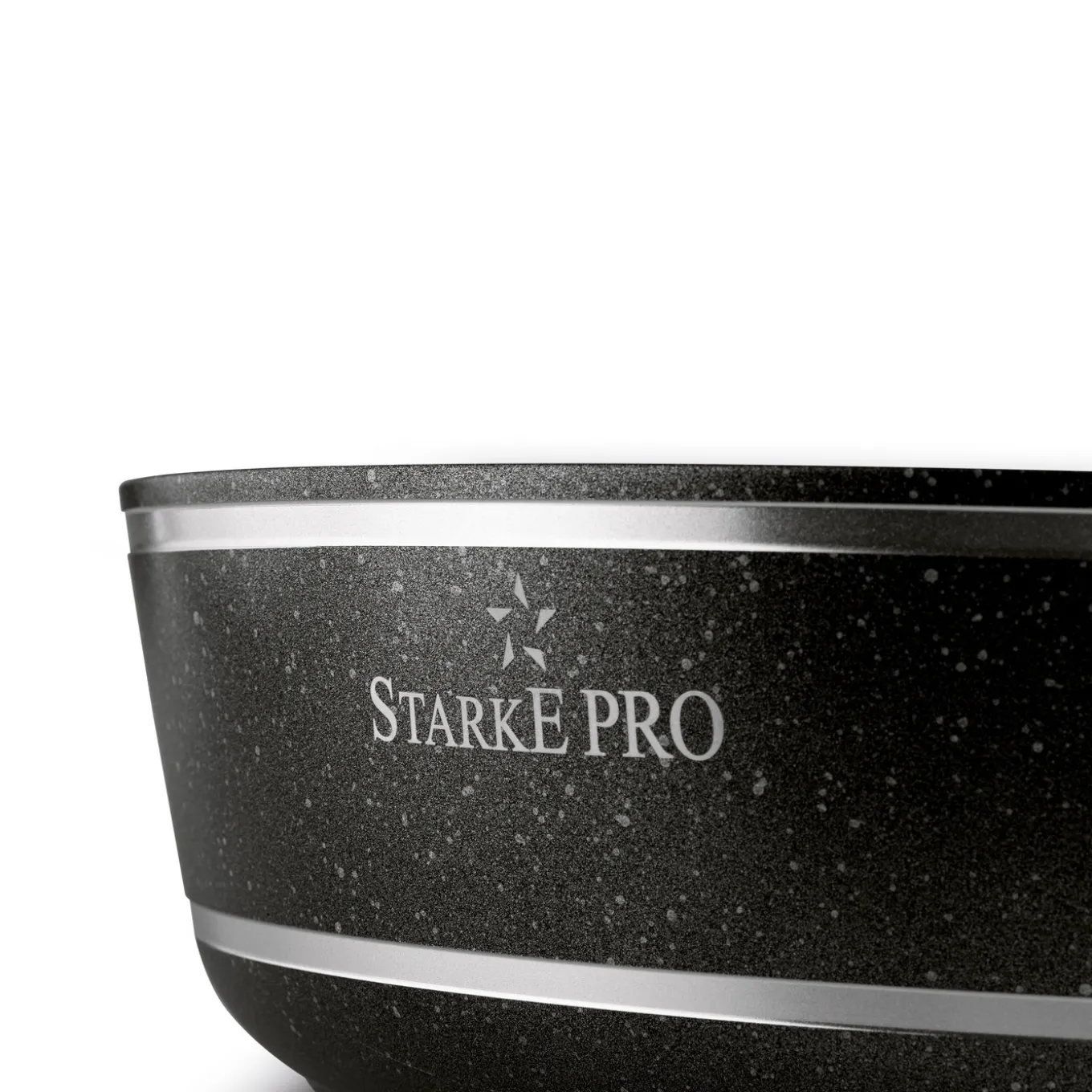 Patelnia na indukcję z pokrywką Starke Pro Celebrity Marble 28 cm