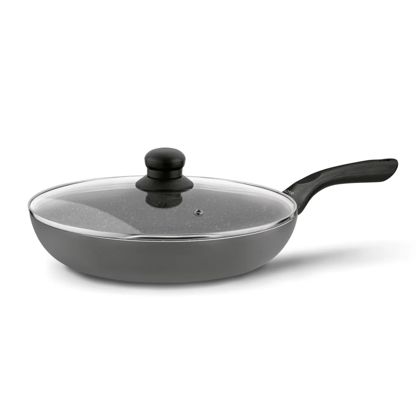 Patelnia na indukcję z pokrywką Tadar Amarantina Grey 28 cm