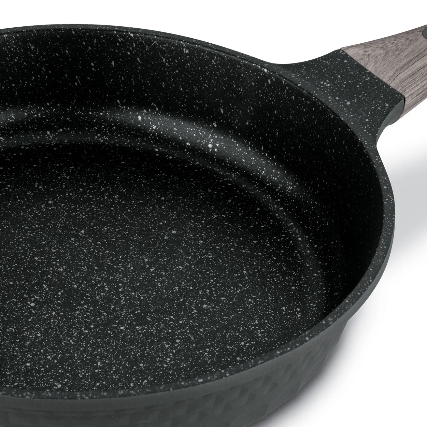 Patelnia na indukcję z powłoką marmurową Starke Pro Embossed 28 cm