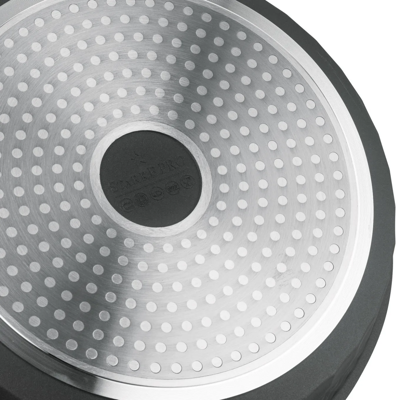 Patelnia na indukcję z powłoką marmurową Starke Pro Embossed 28 cm