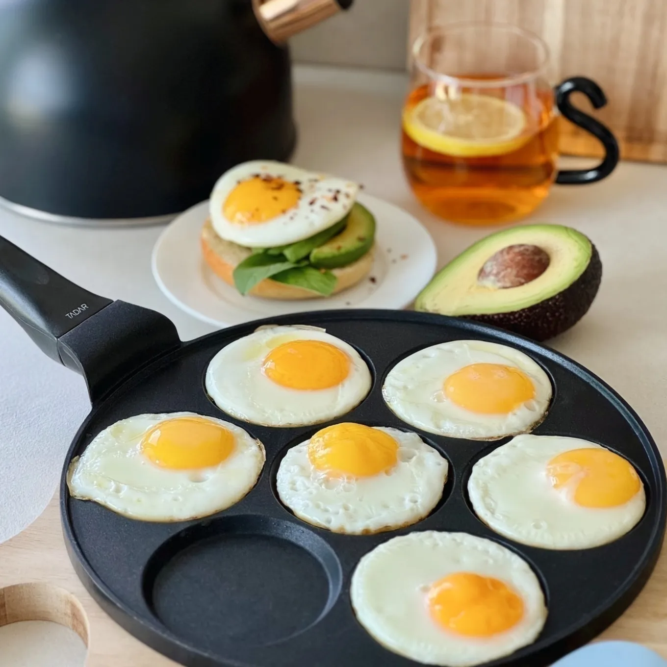 Patelnia non-stick do pancakes i placków Tadar 26,5 cm indukcja
