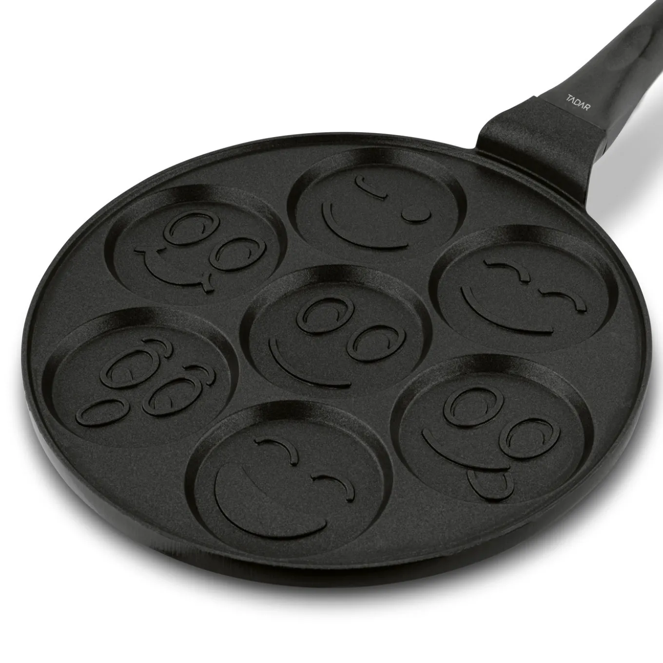 Patelnia non-stick do pancakes i placków Tadar Emotki 26,5 cm indukcja