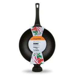 Patelnia WOK marmurkowa na indukcję Konighoffer Kenji 30 cm