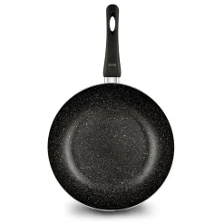 Patelnia WOK na indukcję Tadar Marmara Black 30 x 8,5 cm