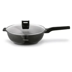 Patelnia WOK na indukcję z pokrywką Starke Pro Yasai 30 cm