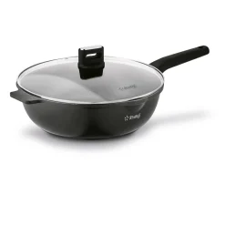 Patelnia WOK na indukcję z pokrywką Starke Pro Yasai 30 cm