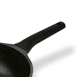 Patelnia WOK na indukcję z pokrywką Starke Pro Yasai 30 cm