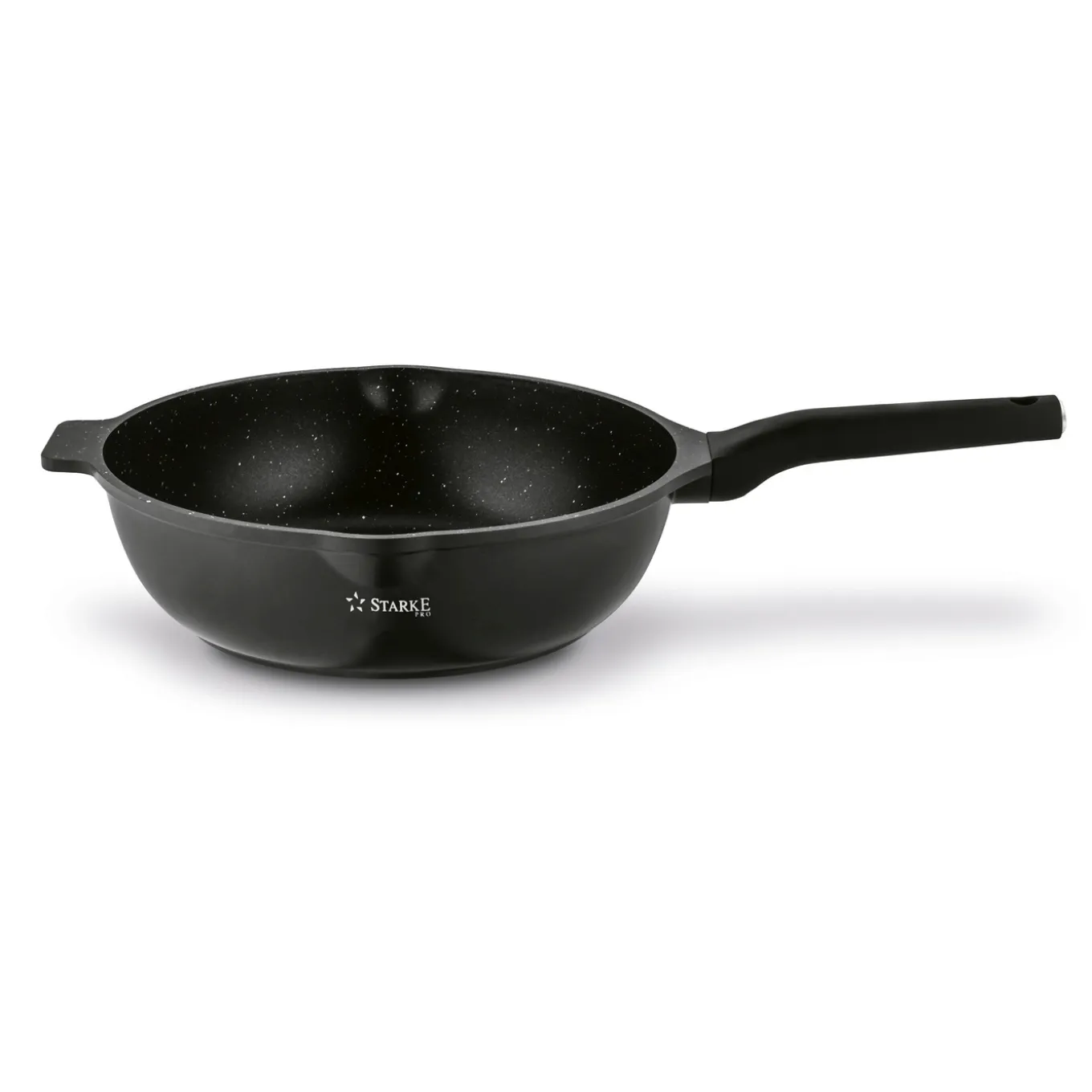 Patelnia WOK na indukcję z pokrywką Starke Pro Yasai 30 cm