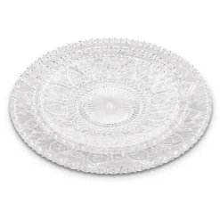 Patera szklana Tadar Catalina okrągła trzypoziomowa 15/20/25 cm