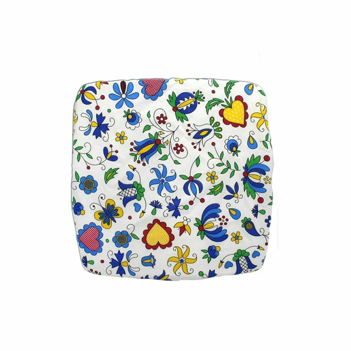 Poduszka na krzesła lub taboret Gomer 30 x 2,5 cm kwadratowa mix wzorów