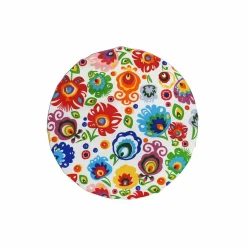 Poduszka na krzesła lub taboret Gomer 28 x 2,5 cm okrągła mix wzorów