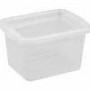 Pojemnik plastikowy do przechowywania Plast Team 32,8 x 25 x 19 cm przezroczysty
