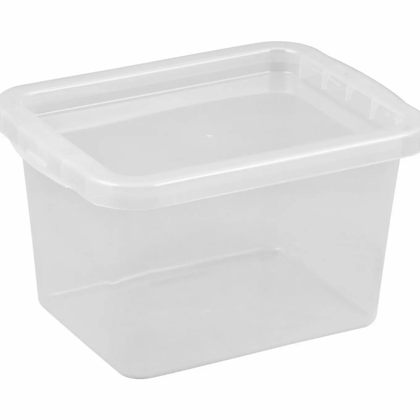 Pojemnik plastikowy do przechowywania Plast Team 32,8 x 25 x 19 cm przezroczysty