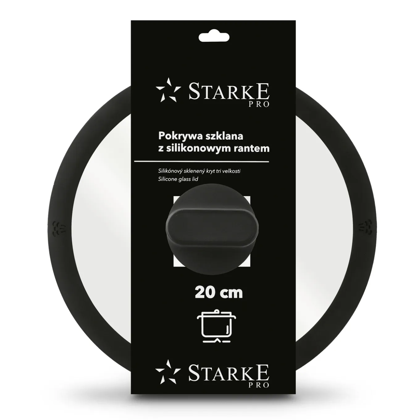 Pokrywka szklana Starke Pro Piccante 20 cm
