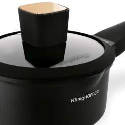Rondel na indukcję z pokrywką Konighoffer Black Rose 1,3 l