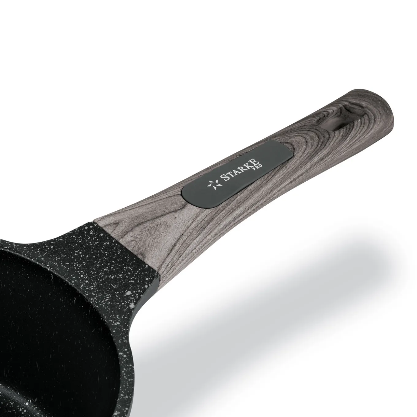 Rondel na indukcję z powłoką marmurową Starke Pro Embossed 1,2 l