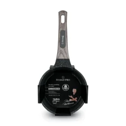 Rondel na indukcję z powłoką marmurową Starke Pro Embossed 1,2 l