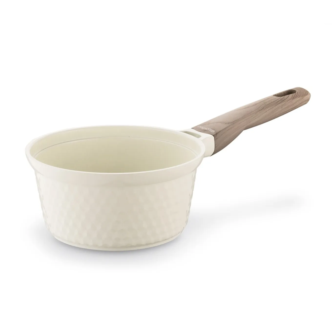 Rondel z powłoką ceramiczną na indukcję Konighoffer Rosti 18 cm 1,7 l kremowy