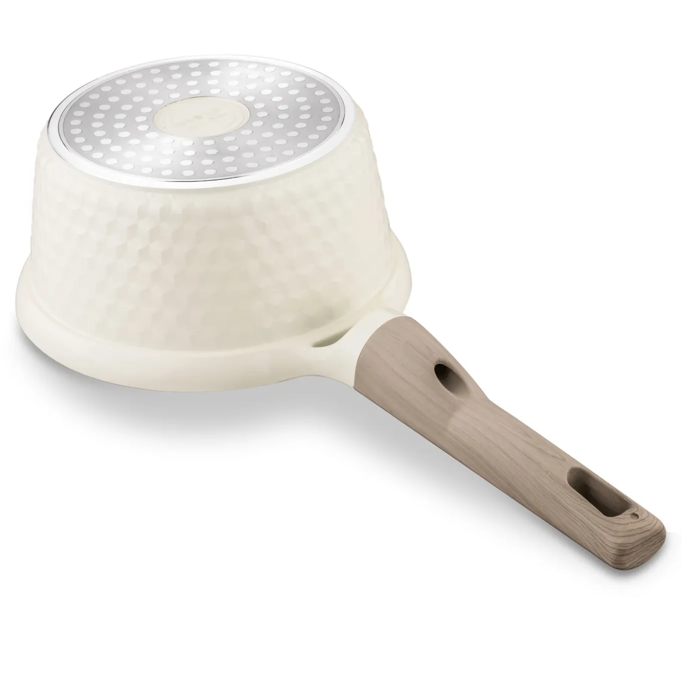 Rondel z powłoką ceramiczną na indukcję Konighoffer Rosti 18 cm 1,7 l kremowy