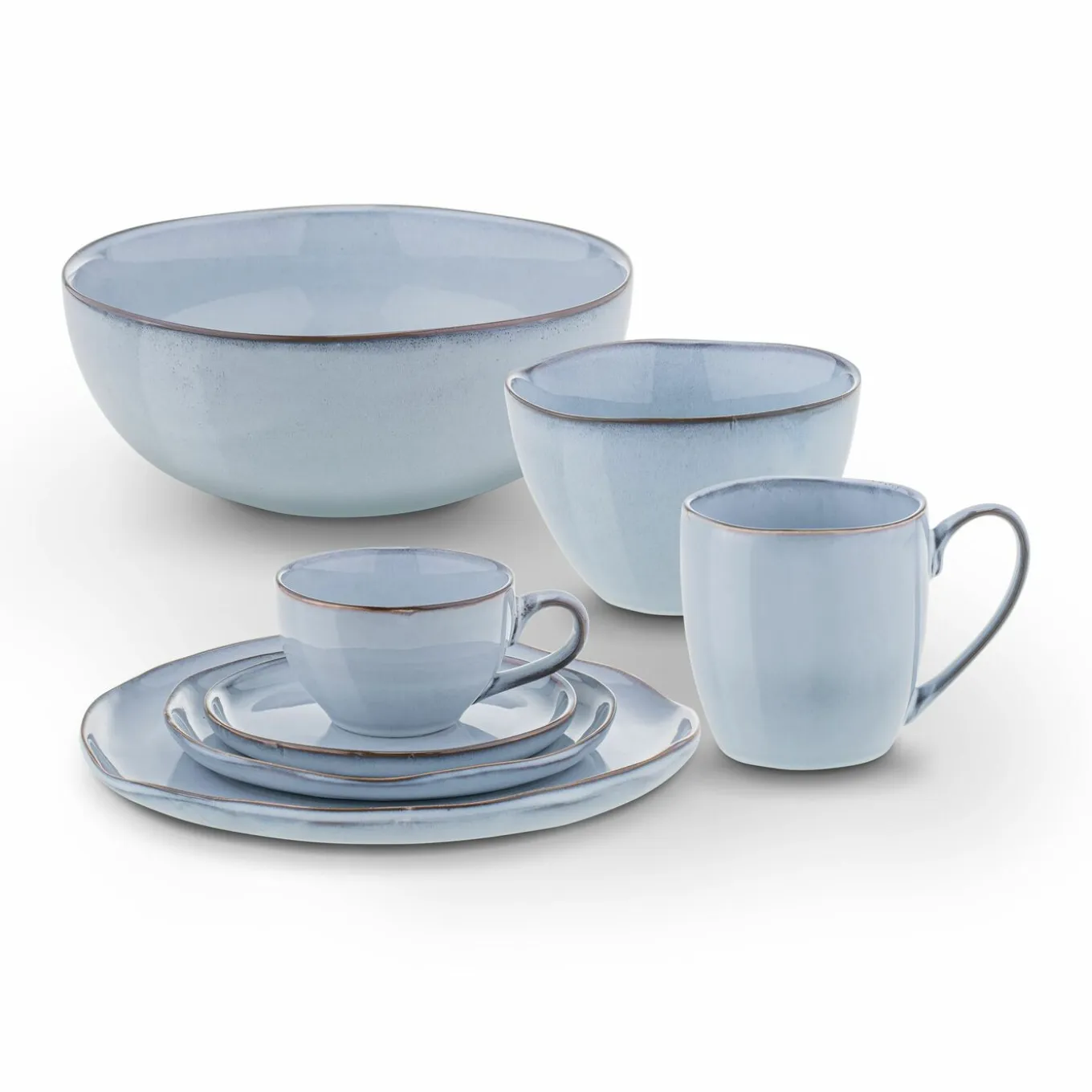 Salaterka ceramiczna Konighoffer Mavi Blue 21 cm