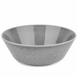 Salaterka porcelanowa Lubiana Marrakesz 23 cm szara