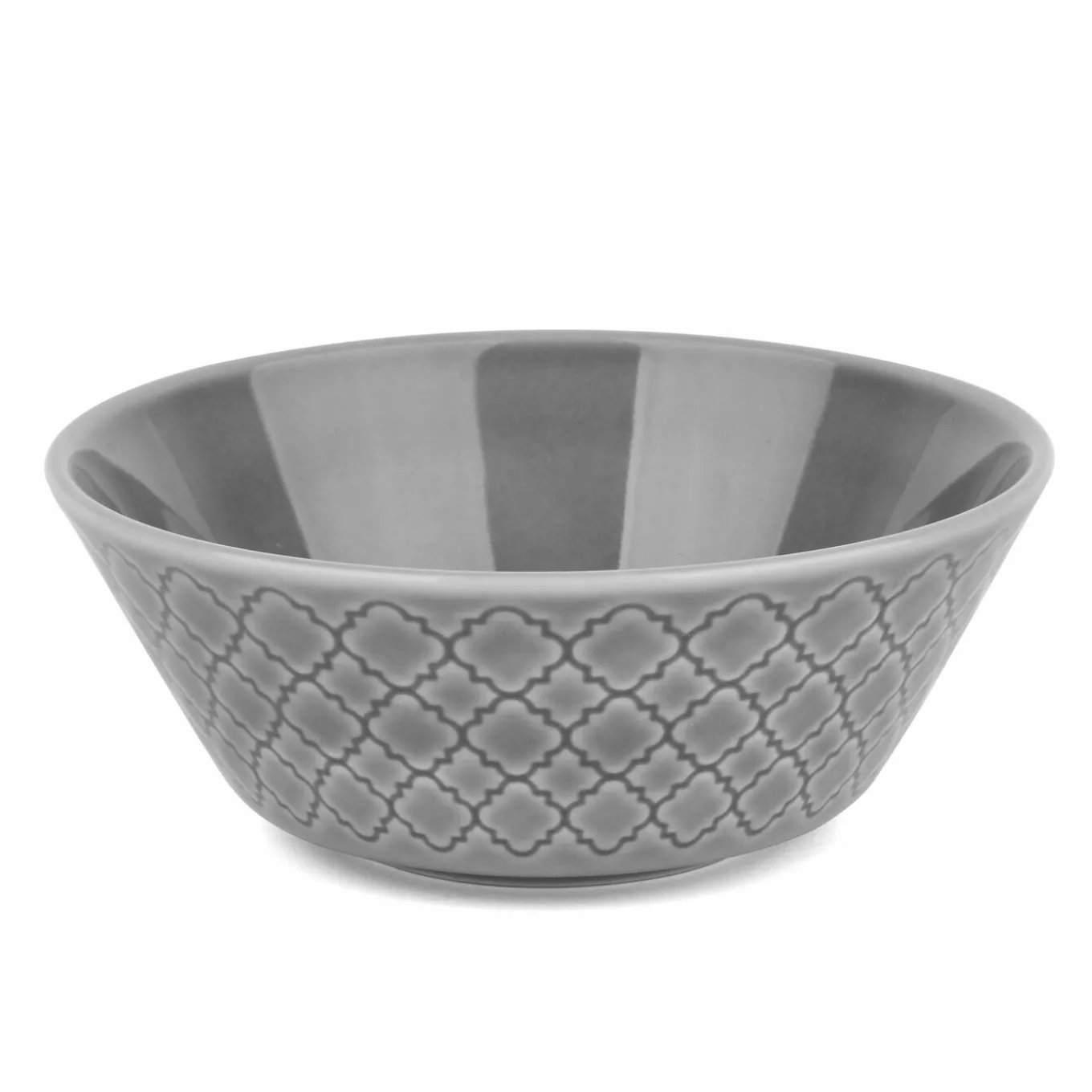 Salaterka porcelanowa Lubiana Marrakesz 15 cm szara