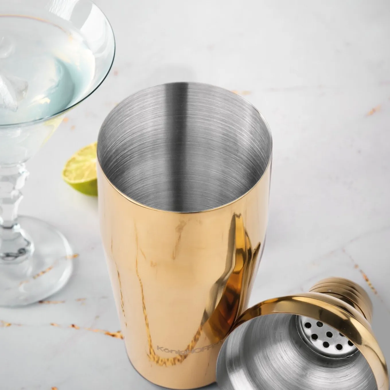 Shaker Konighoffer Lux 750 ml złoty