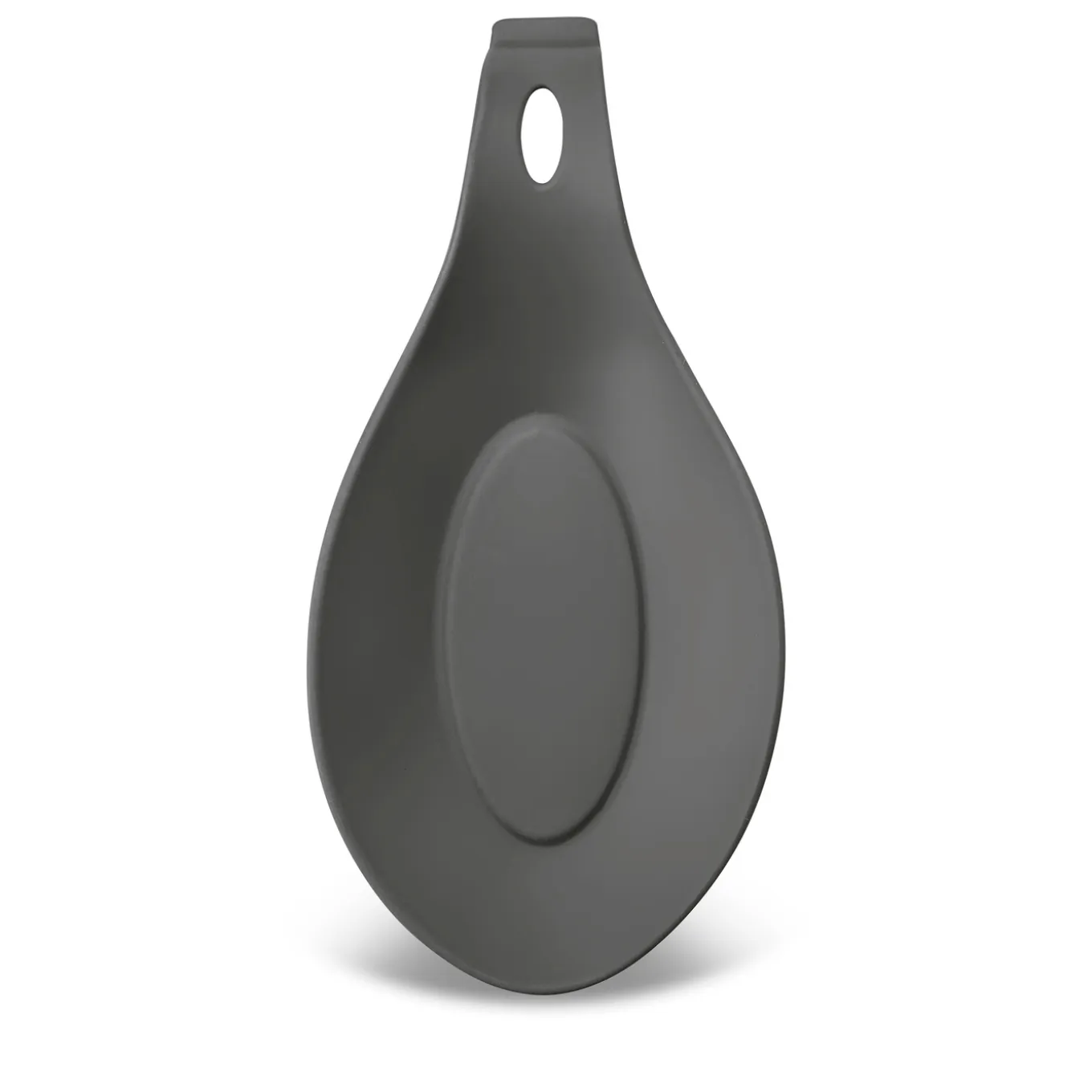 Silikonowa podstawka pod łyżkę Tadar 19,5 x 10 cm szara