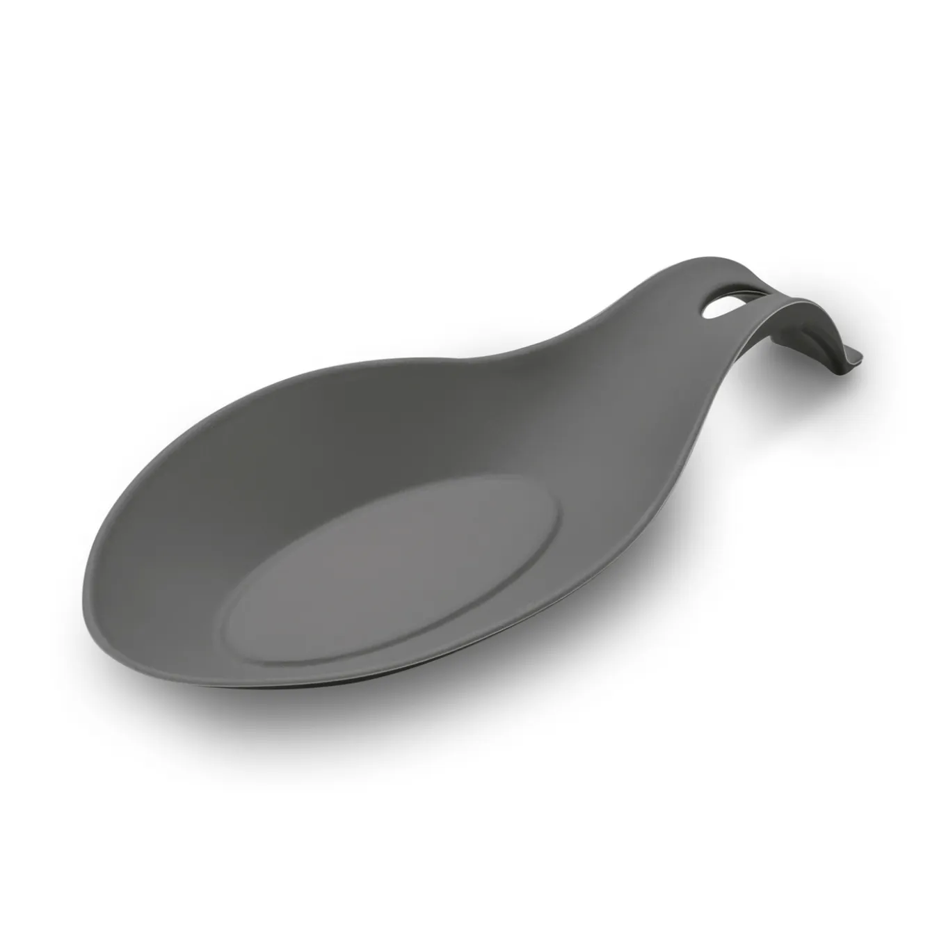 Silikonowa podstawka pod łyżkę Tadar 19,5 x 10 cm szara