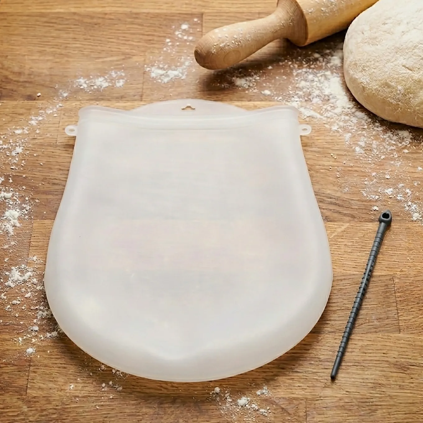 Silikonowy worek do wyrabiania ciasta Tadar 30,5 x 21 cm 1,5 l 3 kg
