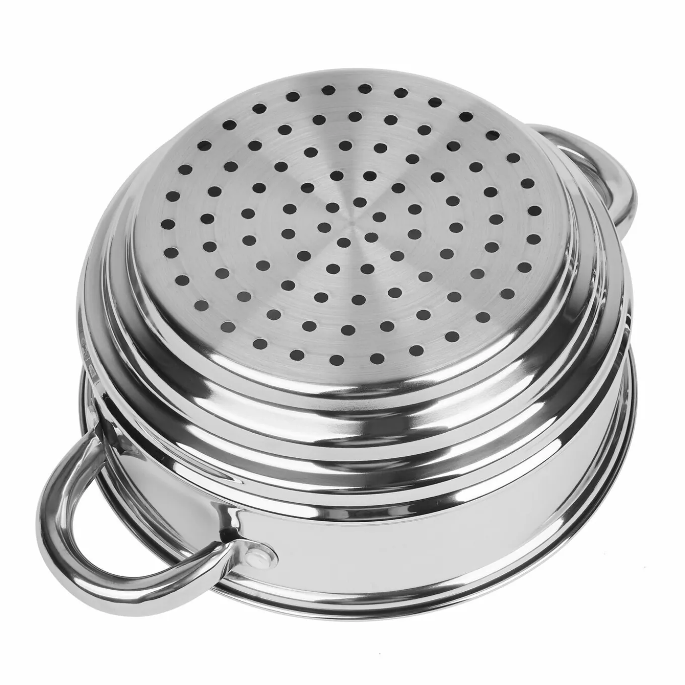 Sitko do gotowania na parze trzystopniowe KonigHoffer 16 cm 18 cm 20 cm