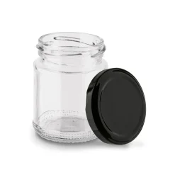 Słoiki szklane z metalową zakrętką Tadar Muna 140 ml 6 sztuk