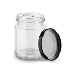 Słoiki szklane z metalową zakrętką Tadar Muna 140 ml 6 sztuk