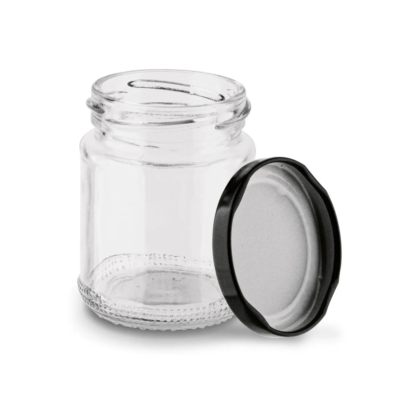 Słoiki szklane z metalową zakrętką Tadar Muna 140 ml 6 sztuk