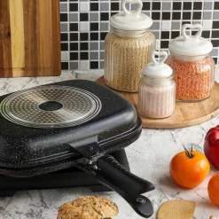 Słoik ozdobny z pokrywką ceramiczną Tadar Serce 290 ml okrągły
