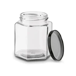 Słoik szklany z metalową zakrętką Tadar Jawa 400 ml