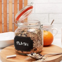 Słoik z etykietą do pisania kredą Tadar Chalk 1,0 l