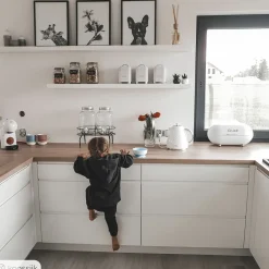 Słoik z etykietą do pisania kredą Tadar Chalk 1,5 l