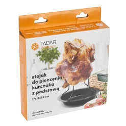 Stojak do pieczenia kurczaka w całości Tadar BBQ 17 x 17 x 20 cm